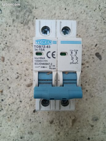 1 Disjoncteur DC 10A 1000V plus