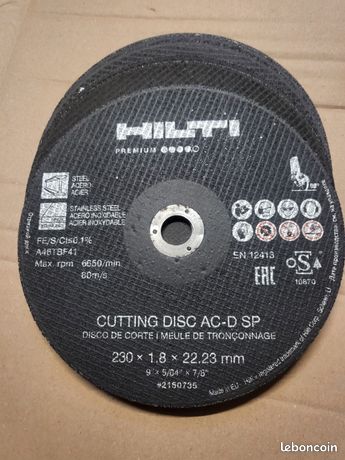 10 Disques à tronçonner