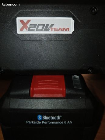 2 Batteries 20V 8ah Parkside Lidl