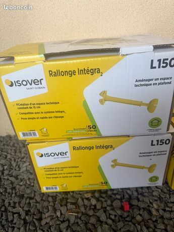 2 boîtes de Rallonge intégra
