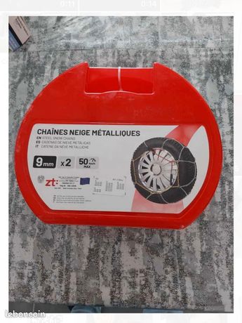 2 chaînes de neige