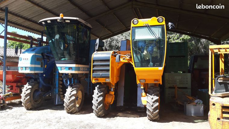 2 Machines à vendanger
