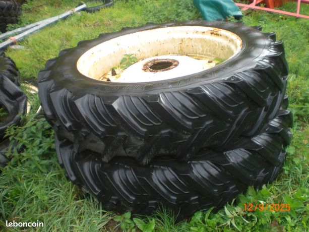 2 roues avec pneus 13 6 /12 38