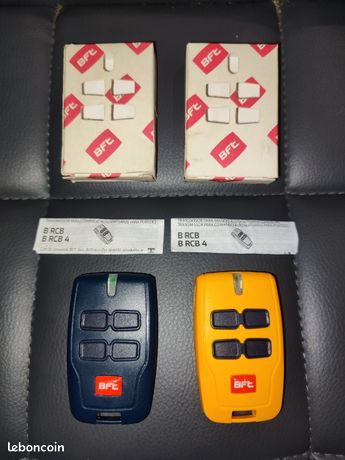 2 Télécommandes BFT MITTO 4 canaux