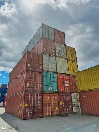 26 - CONTAINER MARITIME - VISIBLE ET DISPONIBLE SUR DEPOT - 20 pieds d'occasion étanche et fonctionnel