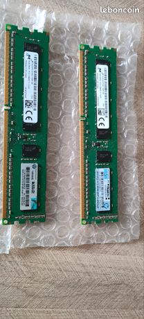 2x 4go Ram PC3-12800E ECC serveur