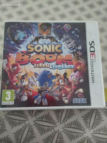 3 Ds Sonic Boom le feu et la glace