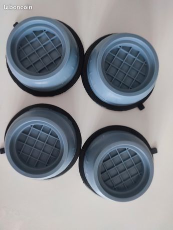4 pied soutien de machine a laver anti vibration