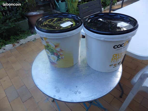 4 sceau 10l avec couvercle