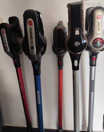 5 aspirateurs balai