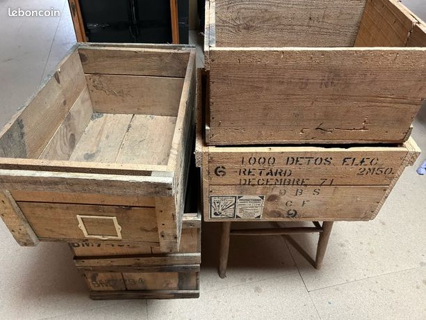 5 caisse à bois