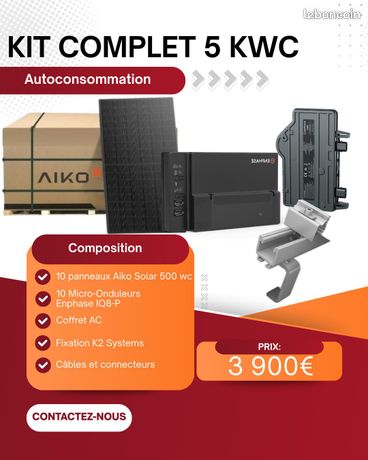 5 kWc Enphase IQ8P⁯⁮​⁯⁢⁢⁠⁮‌⁯⁬‍⁫⁠⁪
