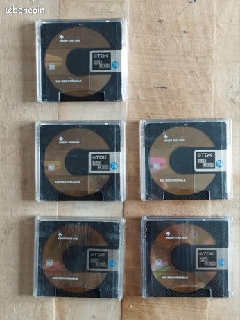 5 Minidisc TDK 74mn