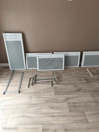 5 radiateurs electriques rayonnants Thermor