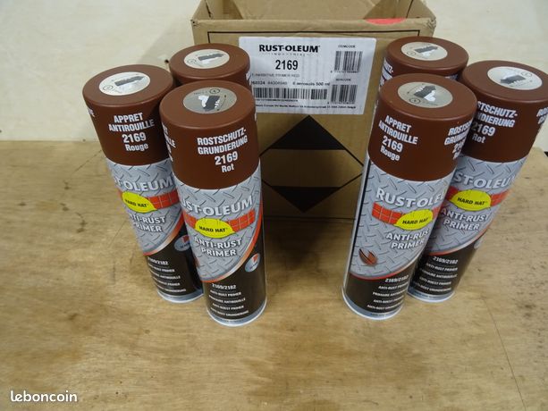 6 bombes rust oleum antirouille