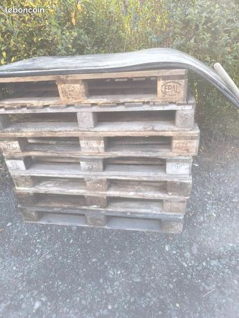 7 palettes bois