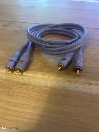 Câble RCA Audio Sélection 1m Cuivre OFC