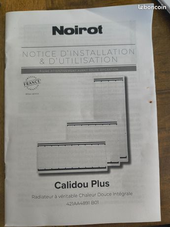 À saisir cause Déménagement, Radiateurs Noirot Calidou plus