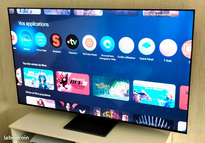 A saisir Excellente smart TV TCL Qled 4K 164cm 65" Cinéma/Gaming