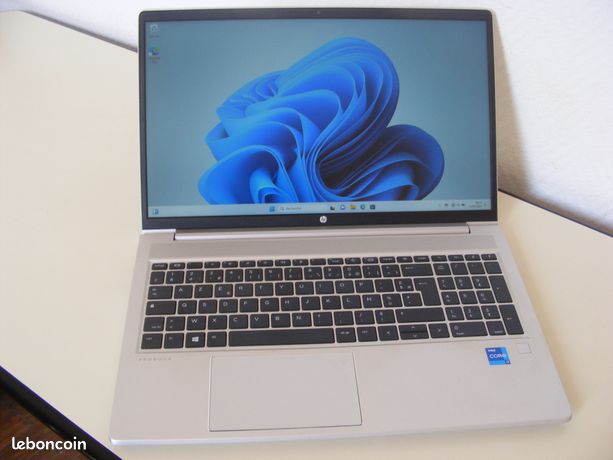 A SAISIR HP PROBOOK 450 G8 CORE i7 1165G7 -11 éme Génération RAM 16 GP-SSD NVMe 500 -WIN 11pro