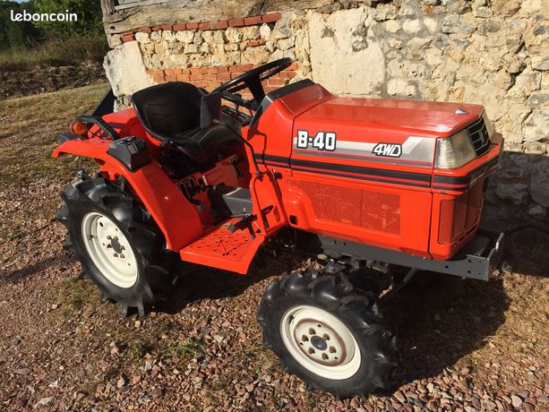 A vendre Microtracteur KUBOTA B40 d’occasion