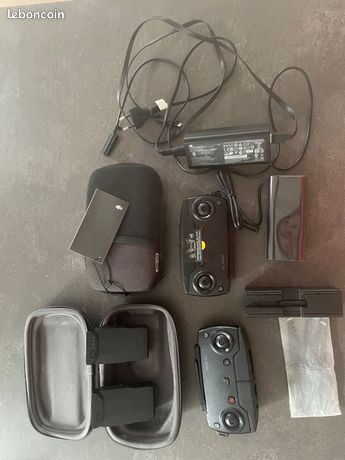 Accessoires DJI Mavic Air — 2 batteries +2 télécommandes + 2 chargeurs + hélices de rechange + 2 boîtiers