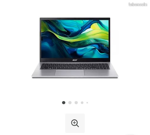 Acer aspire go 15 amd Ryzen 7 5825U 32gb RAM 1024 Gb stockage