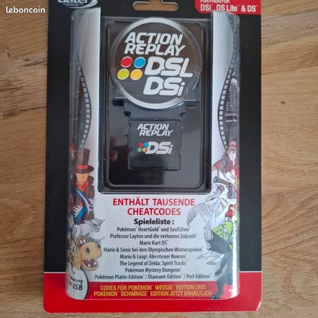 Action replay nintendo ds code triche