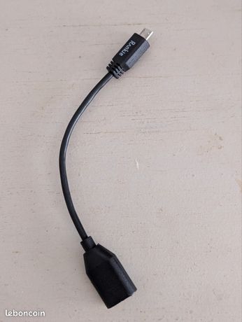 Adaptateur OTG USB A vers micro USB