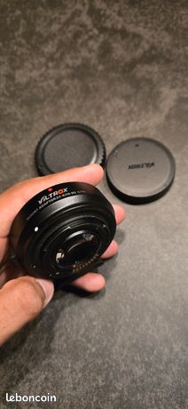 Adaptateur Viltrox avec Speedbooster pour monture Canon EF vers EF-M agrandissement x071