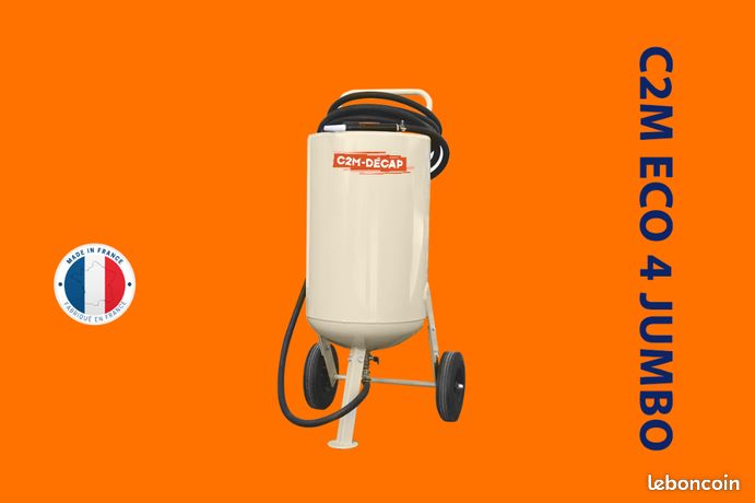 Aerogommeuse sableuse 76L Eco 4 Jumbo