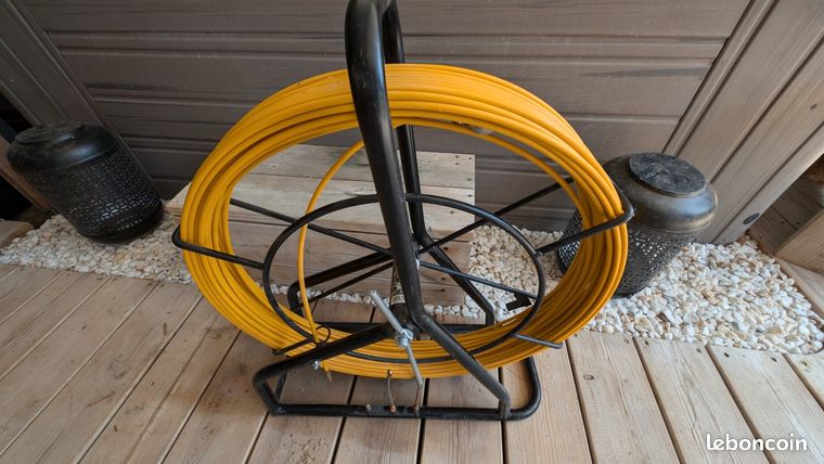 Aiguille électricien fibre de verre D=6mm L=52m
