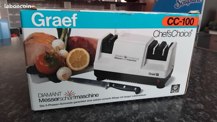 Aiguiseur diamant Graef CC-100 chef's choice