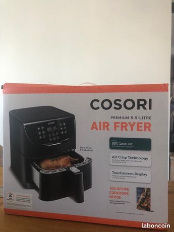 Air Fryer Cosori 5.5 Litre + livre 100 recettes
