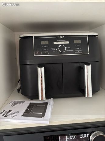 Air Fryer Ninja Foodi MAX double compartiment 6-en-1, AF400EU