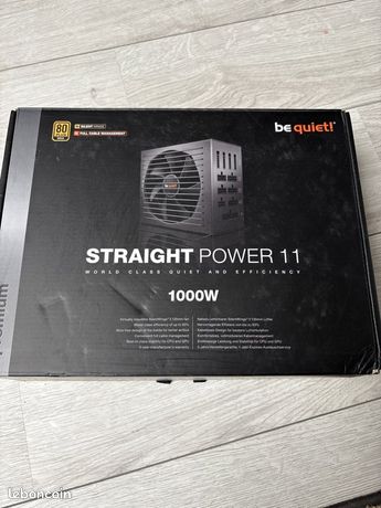 Alimentation 1000w Be Quiet