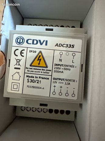 Alimentation CDVI