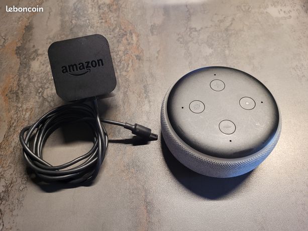 AMAZON ALEXA Grise et noire Echo Dot 3ème génération