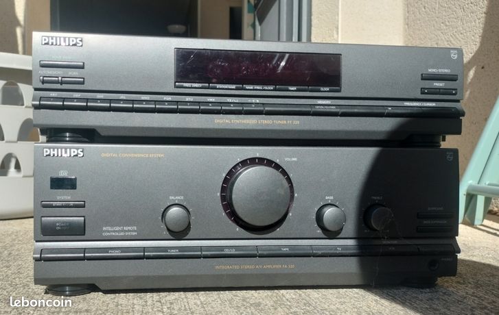 Ampli + radio Phillips
