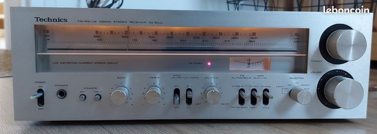 Amplificateur tuner Technics SA 300 L