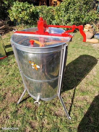 Apiculture extracteur inox 9 cadres