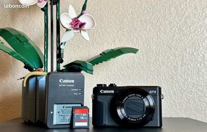 Appareil photo Canon powershot G7X mark III