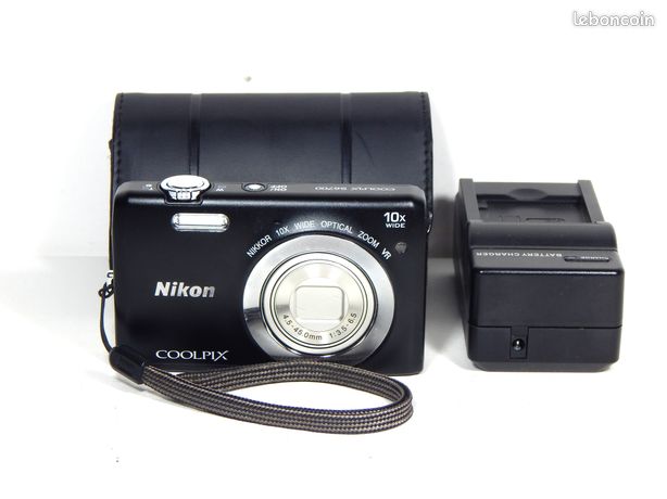 Appareil photo Nikon COOLPIX S6700 Noir En Très Bon Etat