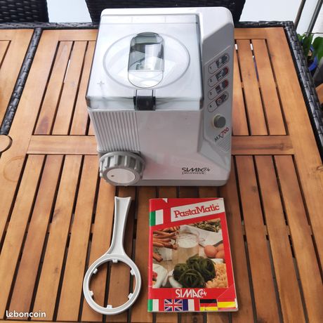 Appareil à pâtes fraîches Simac MX700 vintage pétrissage et extrusion