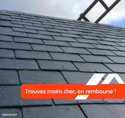 Ardoise couverture toiture 32x22 40x22 A1-T1-S1