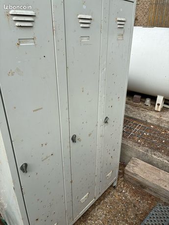 Armoire métallique 3 cassiers