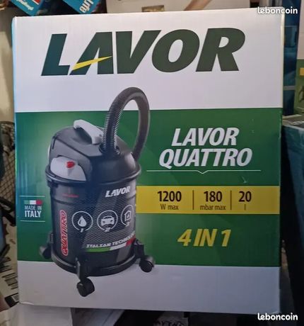 Aspirateur Lavor poussière et eau - NEUF