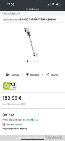 Aspirateur sans fils