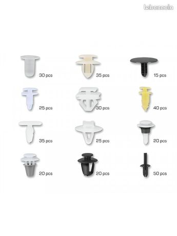 Assortiment de Clips de Garniture Spécial Peugeot | 345Pcs