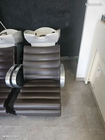 Bac et siege de coiffure